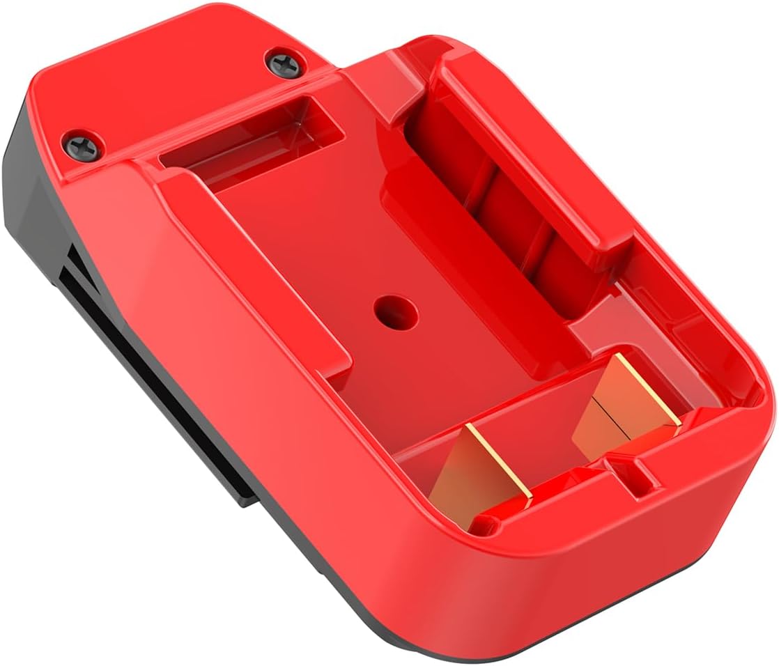 Adaptador de batería de doble herramienta para herramientas Black & Decker 20V MAX (no mayores de 18 V) y para cable Porter de 20 V MAX (no mayores