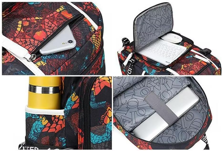 Jugador de Fútbol M-essi Mochila Multifunción Viaje Portátil Ventiladores Bolsa Multicolor Para Hombres Mujeres, Azul marino – 3, Moderno
