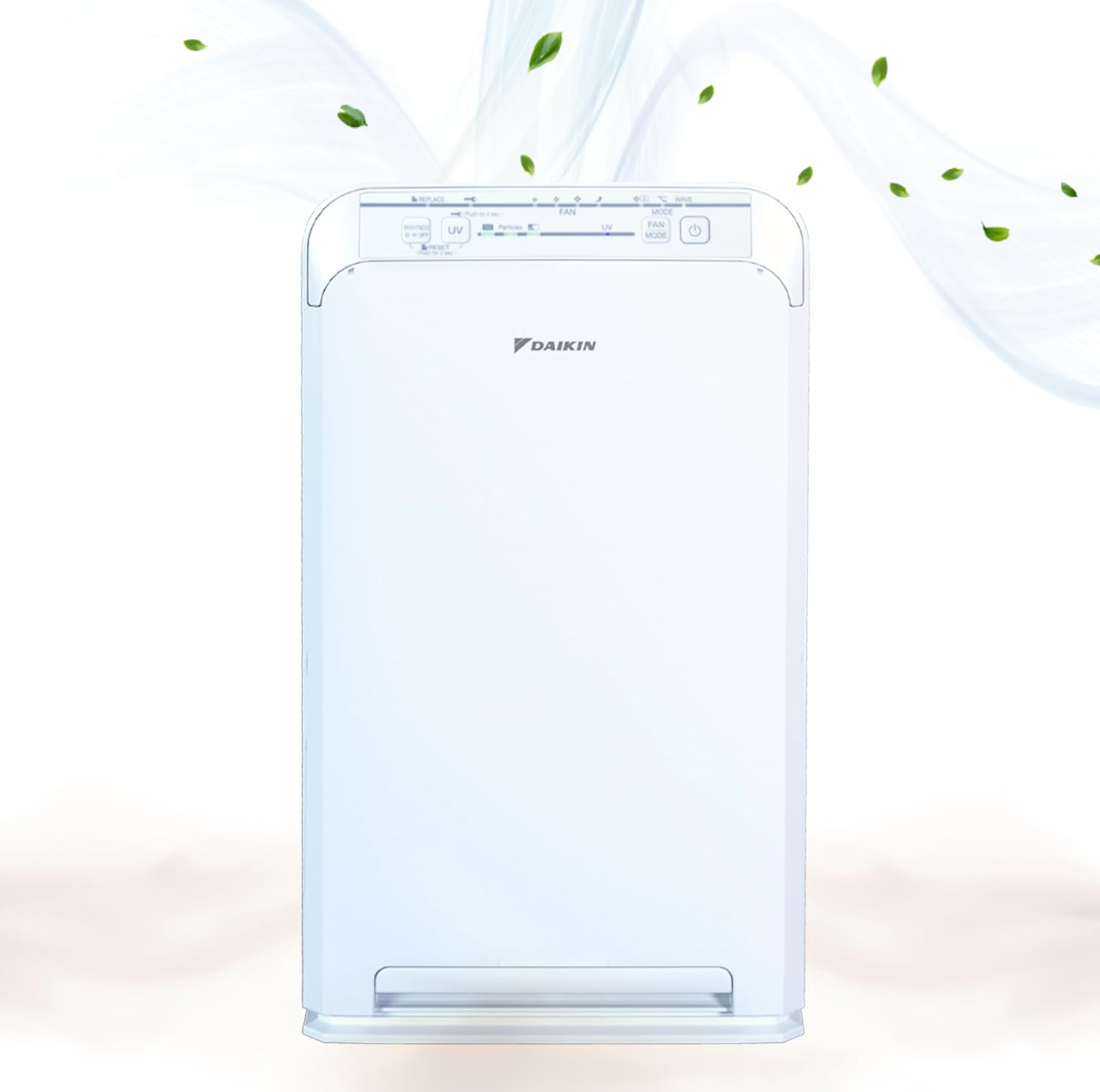DAIKIN Purificador de aire de habitación, purificador de aire HEPA, purificador de aire con filtro HEPA, filtro de carbón activado, prefiltro y luz