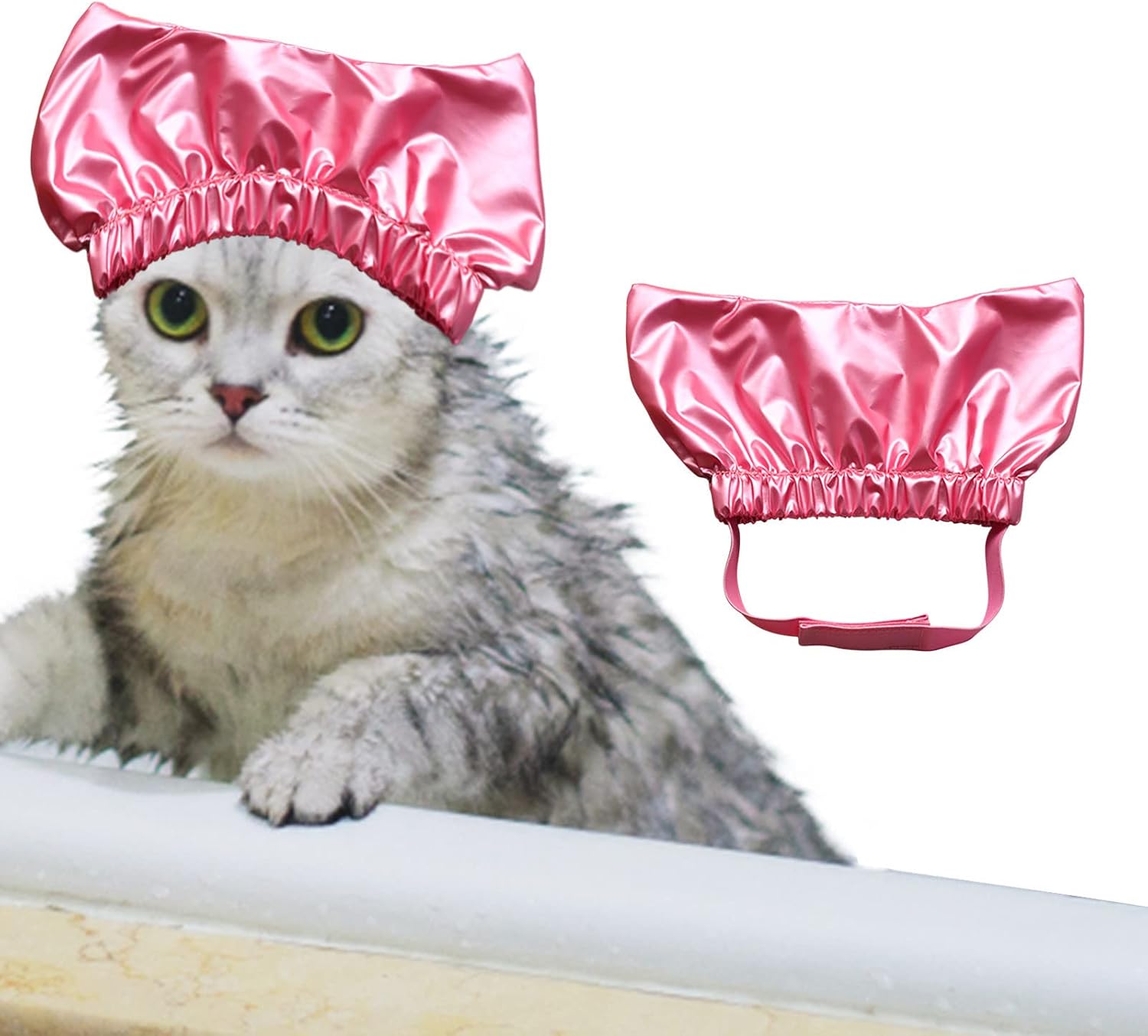 Disfraces de perro para humanos que se ven realmente reales, ducha fija para perros, ducha, baño, gorra S para ducha de mascotas, gorra para
