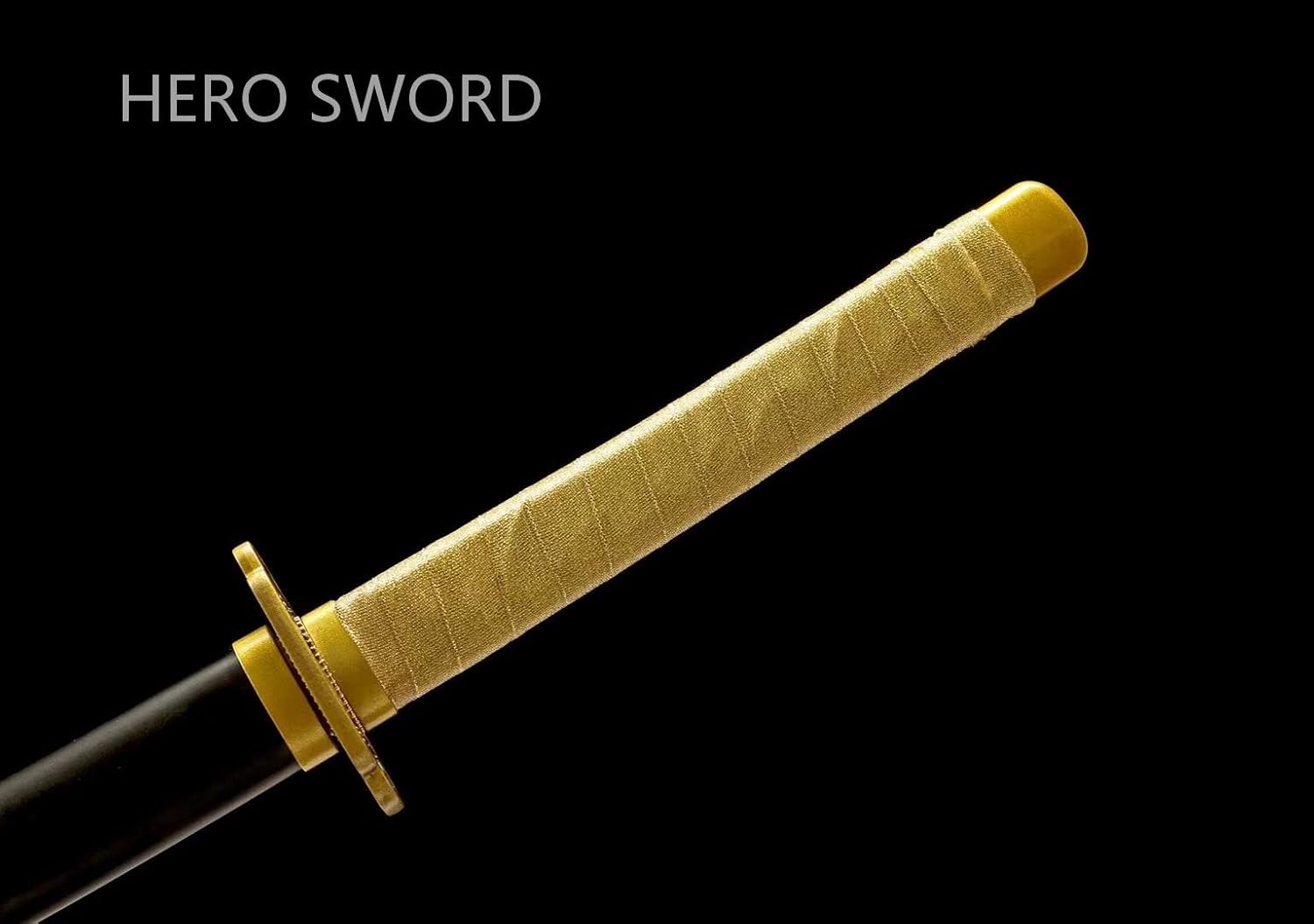 Espada Demon Slayer, Katana samurái de acero al carbono 1060 hecha a mano, hoja de corte afilada de metal de espiga completa, espada de anime