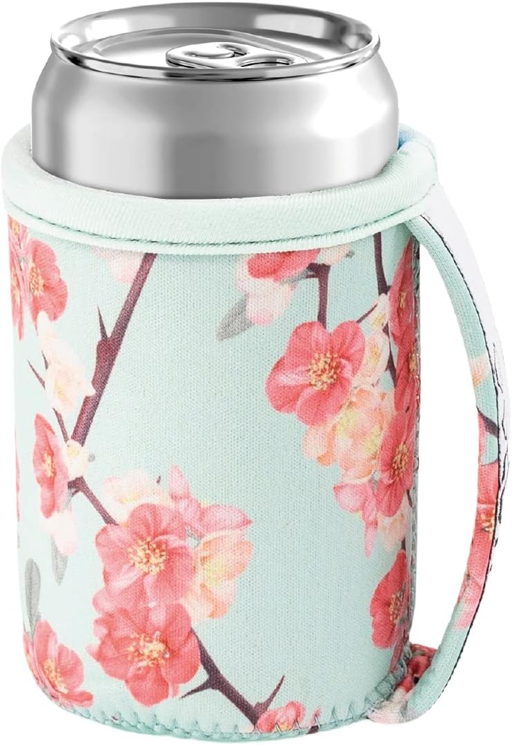 GoCuff – Fundas para puños de latas regulares, aislantes reutilizables con asa neopreno con mangas aisladas para refrescos, bebidas energéticas,