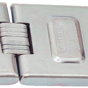 Abus Cerrojo de acero inoxidable 140190 C, 7-12 pulgadas, plateado Abus Cerrojo de acero inoxidable 140190 C, 7-12 pulgadas, plateado