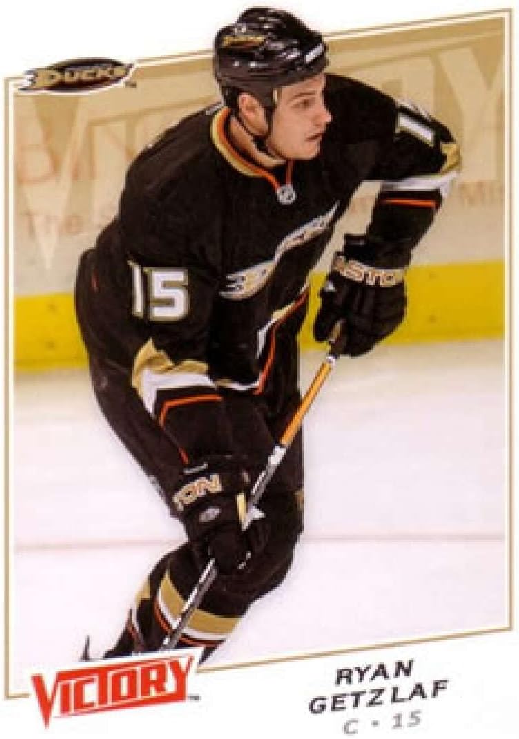 2008-09 Upper Deck Victory Hockey #192 Ryan Getzlaf Anaheim Ducks Official NHL Trading Card (Stock Photo Shown, Near Mint or Better Condition)