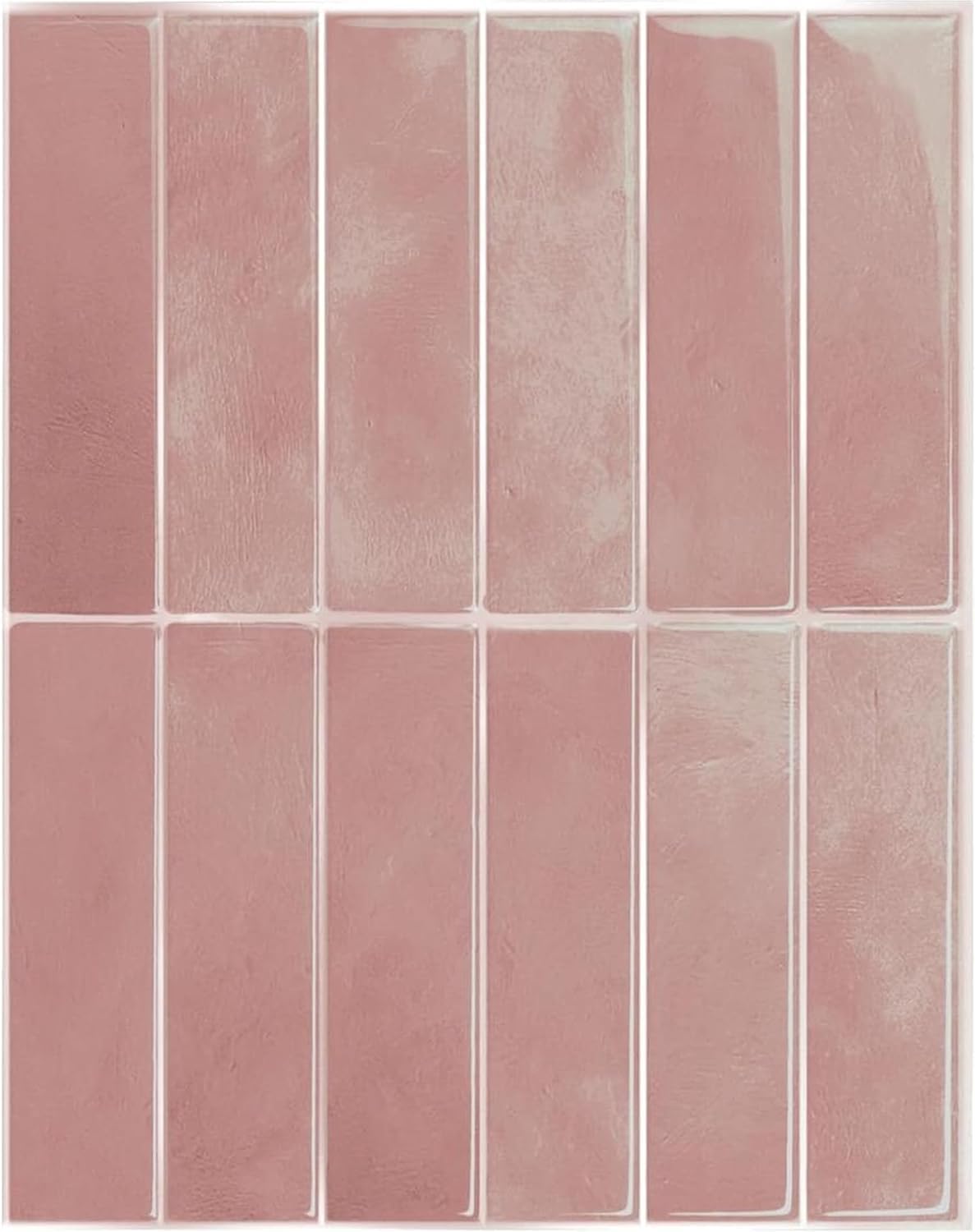 SMART TILES Protector contra salpicaduras para despegar y pegar, 5 hojas de 11.43 x 9 pulgadas, adhesivo 3D para cocina, baño, azulejos de pared