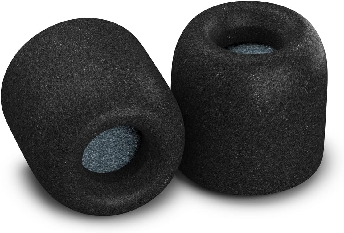 Almohadilla para audífono de espuma premium Comply, para profesionales del deporte por Jaybird Beats by Dre specific S Negro