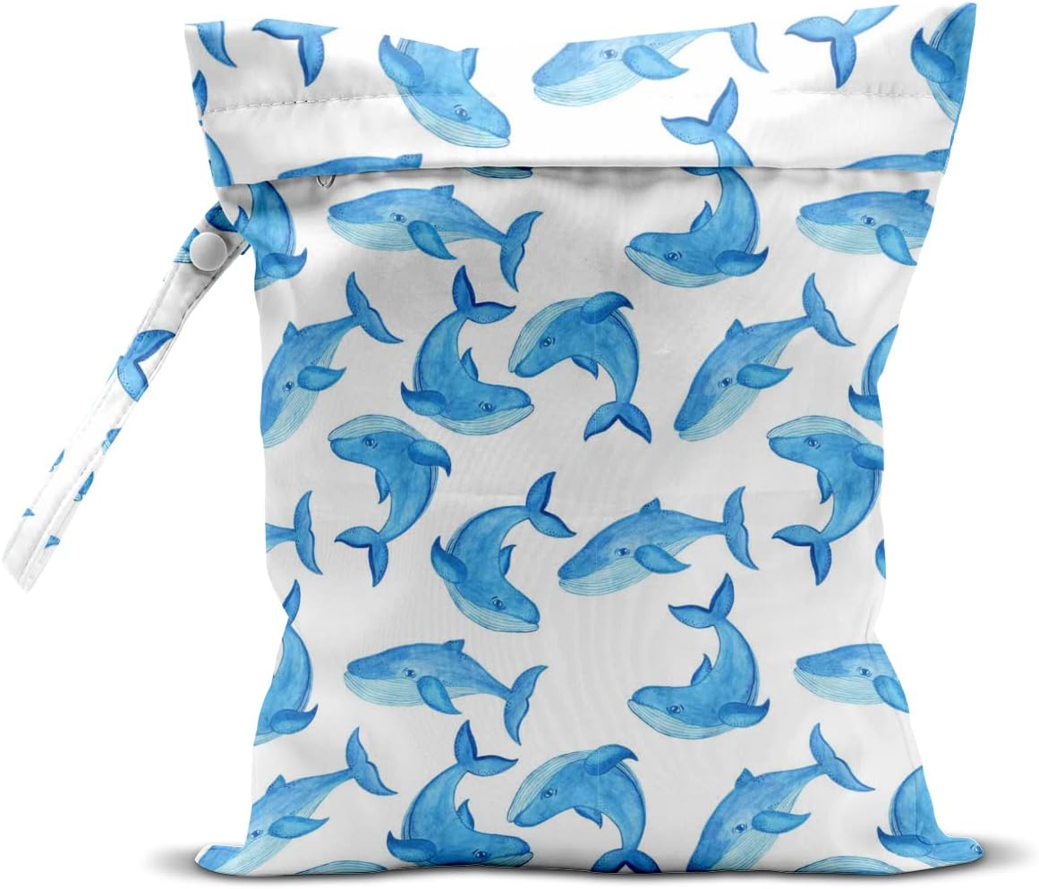 Bolsa húmeda, bolsa húmeda y seca, bolsa húmeda para traje de baño, viajes, playa, piscina, pañales, ropa sucia de yoga, gimnasio, bolsa de
