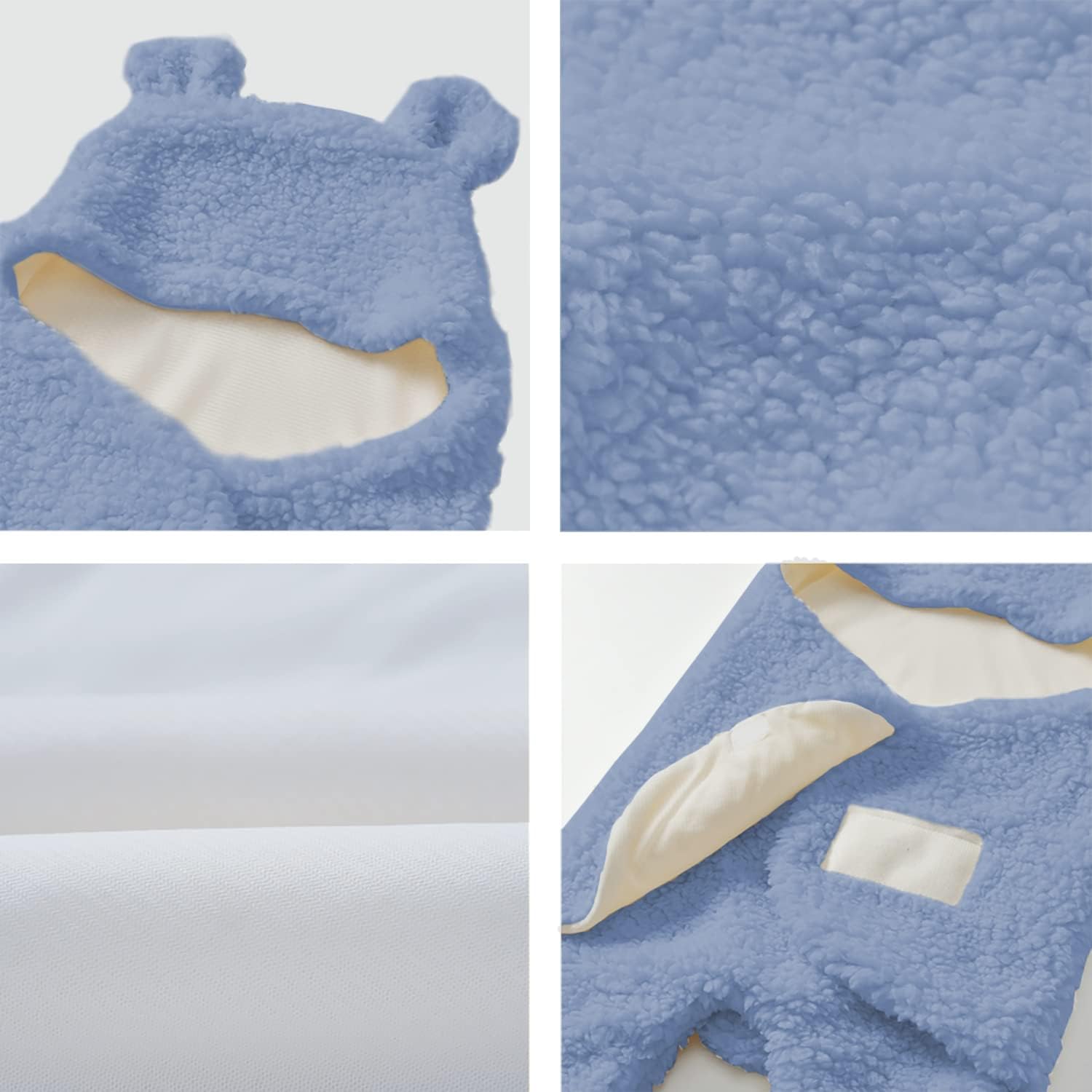 Manta de bebé para niños y niñas, bonita manta de recepción de felpa de algodón, ultra suave, para recién nacidos, para bebés de 0 a 6 meses, regalo