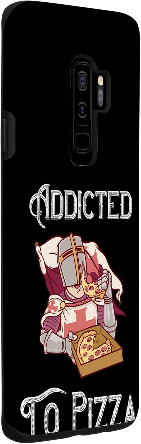 Galaxy S9+ Pizza Knight Templar Addicted Pizza Lover Pizza Slice Case