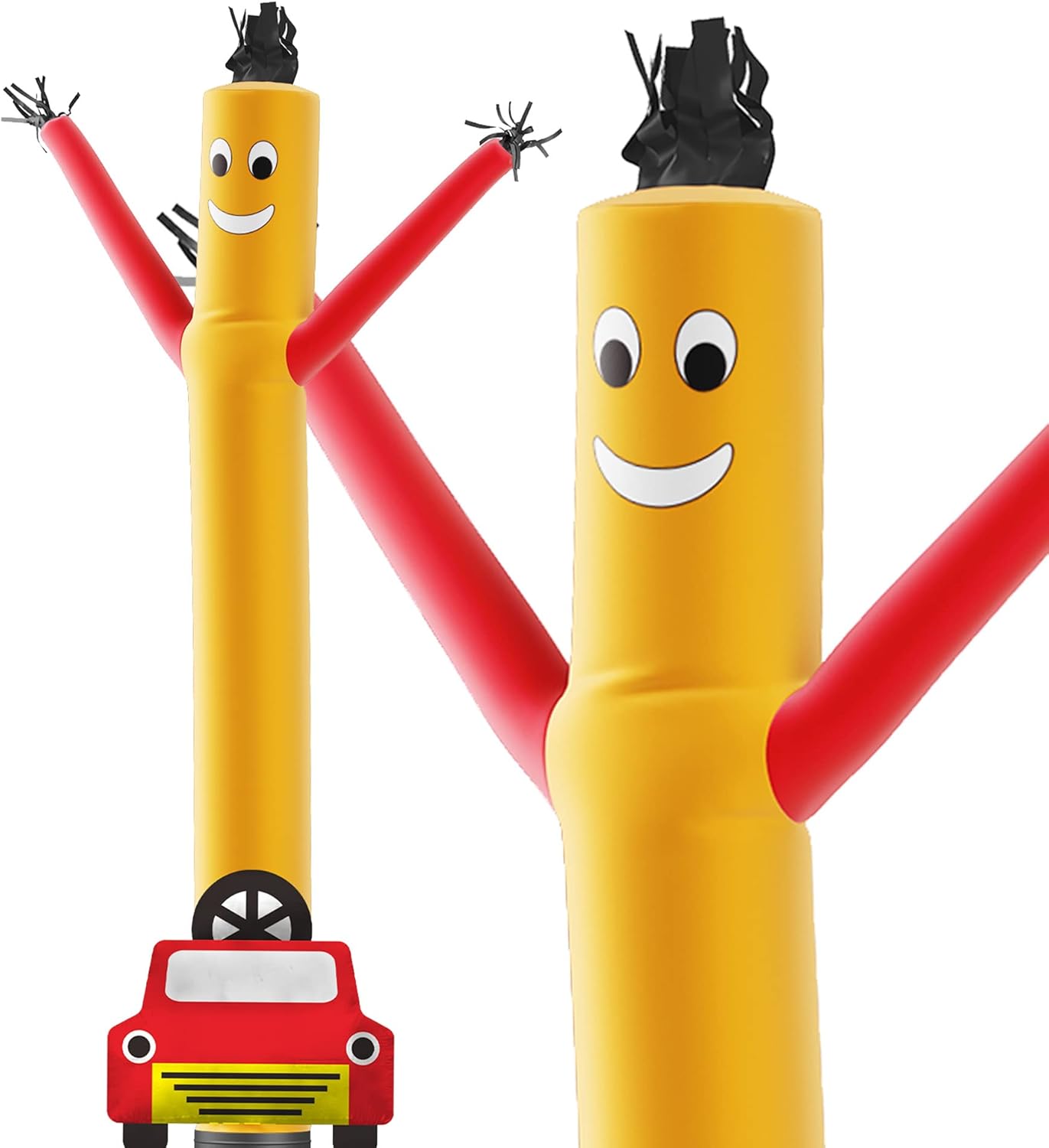 LookOurWay Air Dancers – Accesorio inflable para hombre de tubo  10 pies de alto loco agitando inflable tubo de baile para promoción de negocios