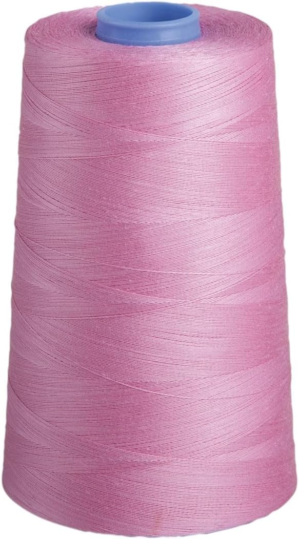 Connecting Threads Hilo esencial 100% algodón, cono de 5000 yardas (rosa dulce)