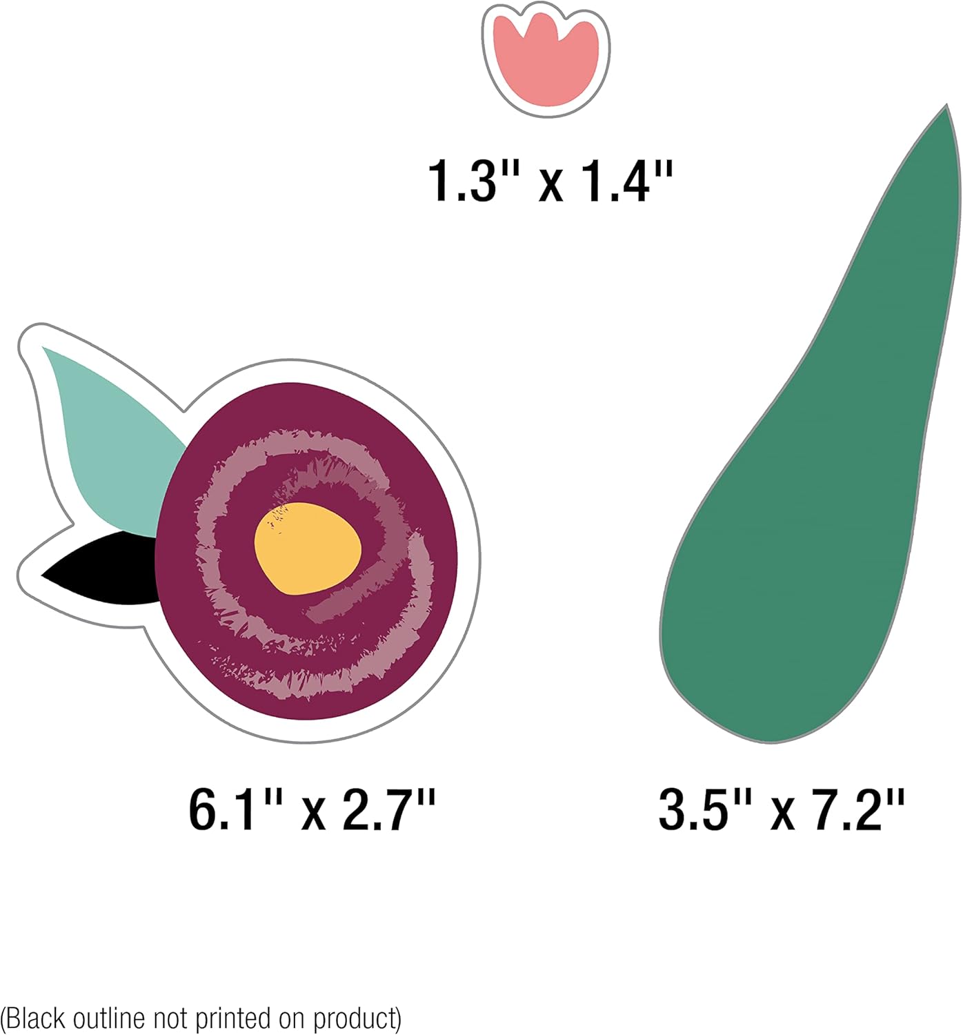 Carson Dellosa – Juego de tablones de anuncios Grow Together Watch Us Grow de 72 piezas, juego de tablones de anuncios de plantas con decoración de