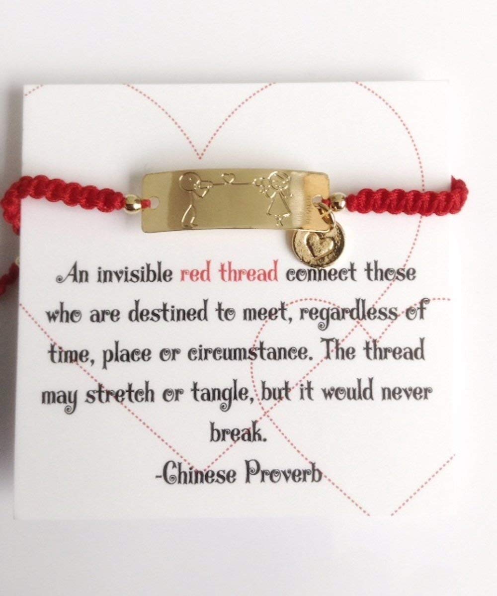 Friendship Red String Bracelets Endless Love Pulseras de Hilo Rojo