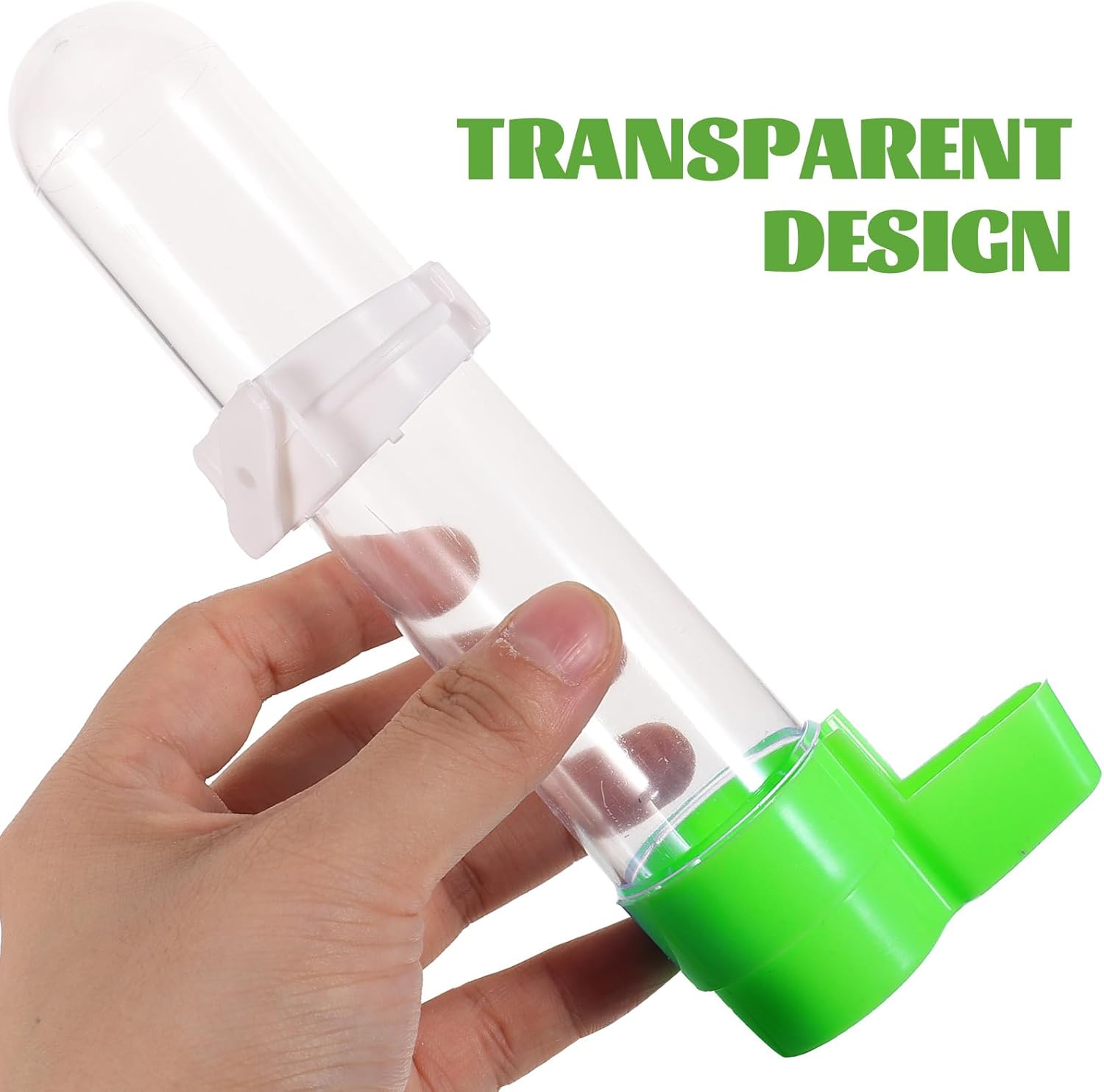 Bebedero de pájaros Fuente de agua para pájaros Dispensador de agua para pájaros, alimentador de loros, accesorios para jaula de pájaros,