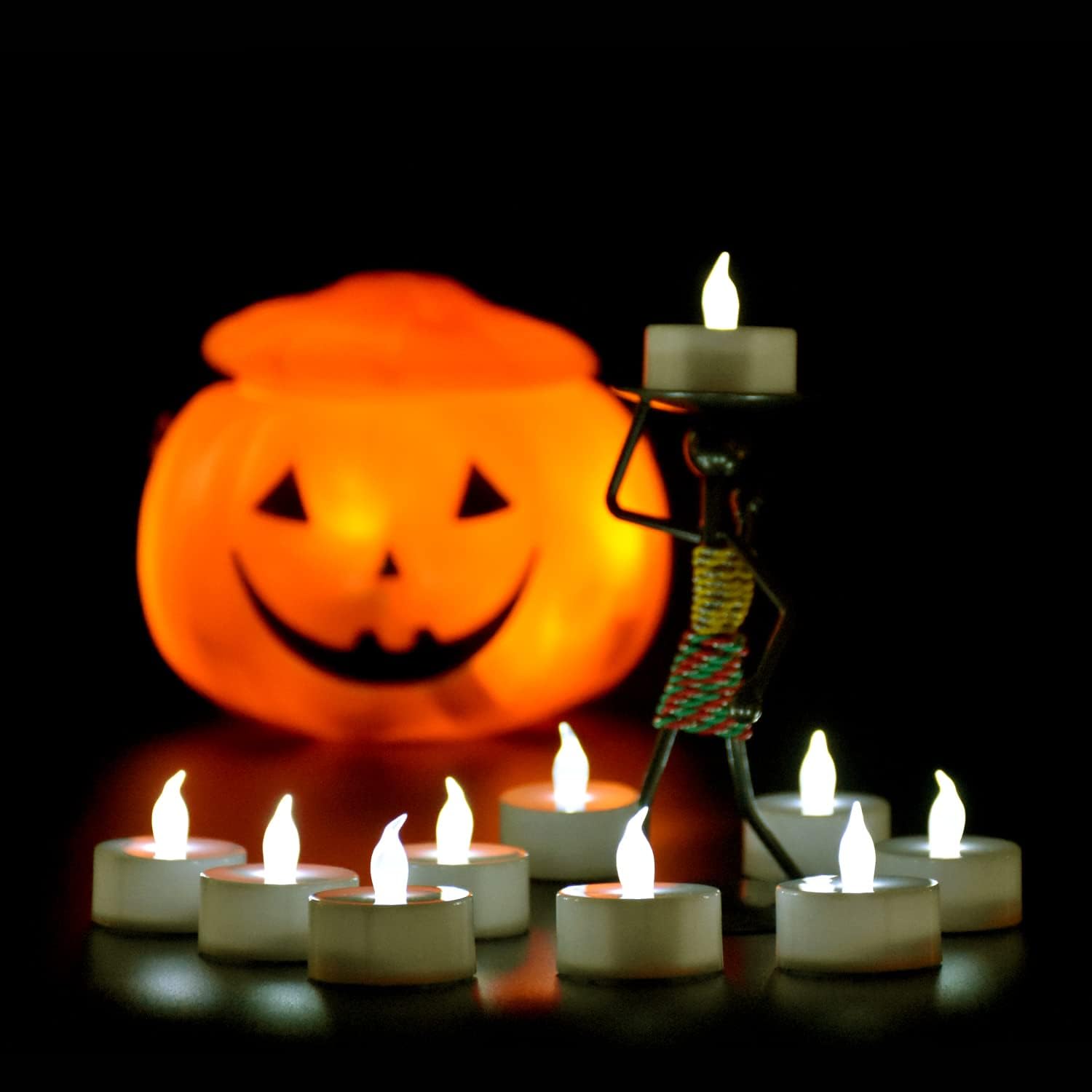 150 velas de té LED parpadeantes sin llama, velas votivas falsas de larga duración, más de 200 horas para el hogar, vacaciones, boda, lámpara blanca