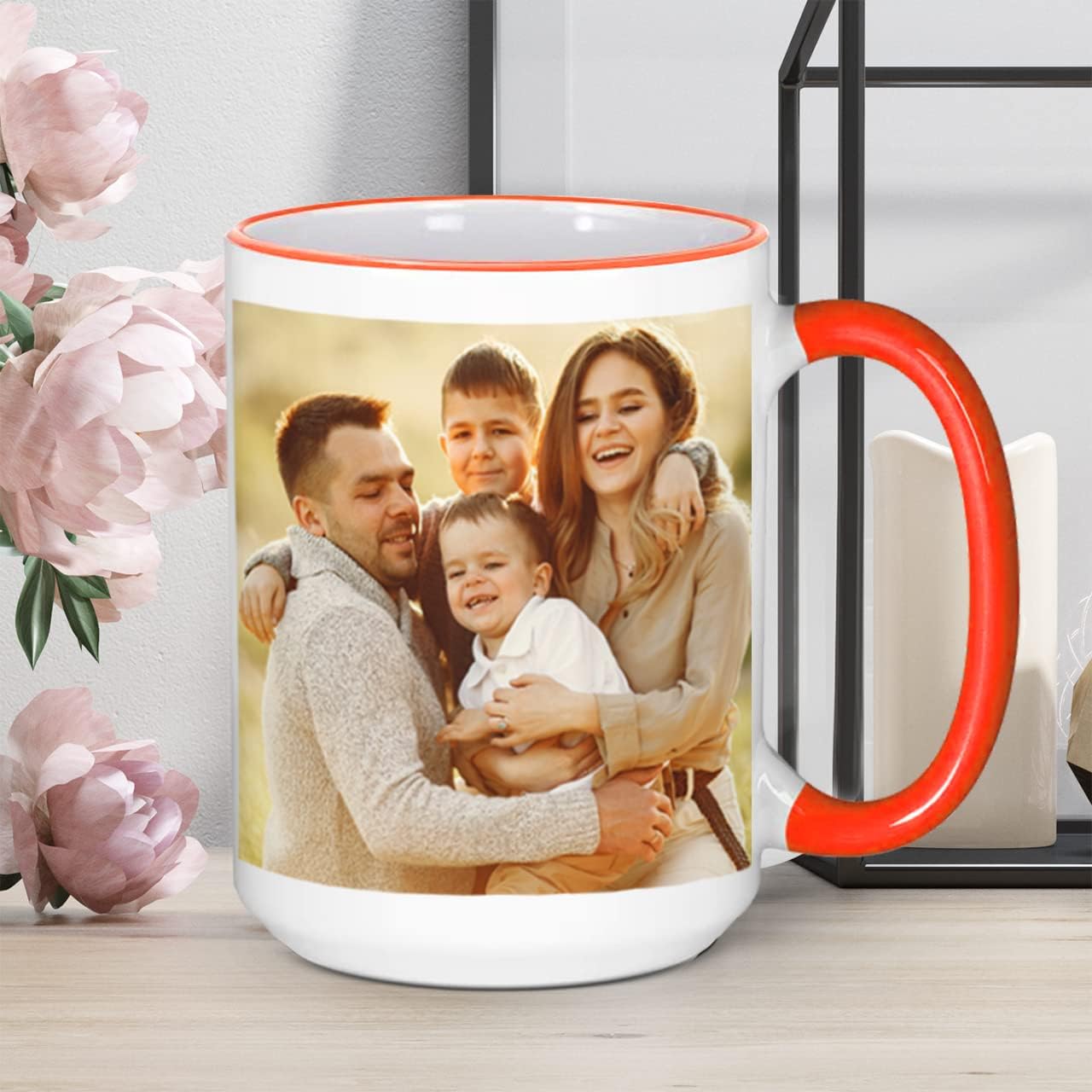 Taza personalizada taza de café personalizada con texto, imagen, logotipo, regalo para aniversario, cumpleaños, amigos, oficina corporativa,
