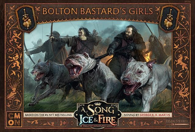 Miniaturas de mesa A Song of Ice and Fire Bolton Bastard’s Girls Unit Box  Juego de estrategia para adolescentes y adultos  A partir de 14 años  2