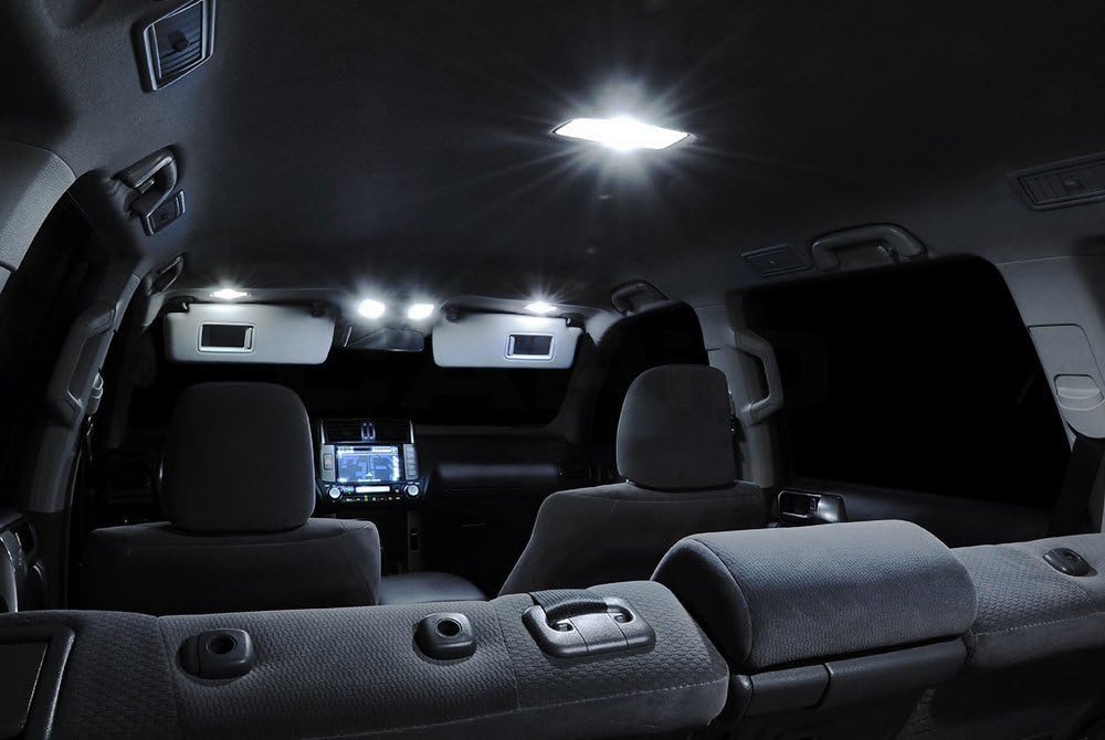 XtremeVision LED interior para Lexus CT200h CT200 2011-2014 (8 piezas) kit de LED interior blanco puro + herramienta de instalación