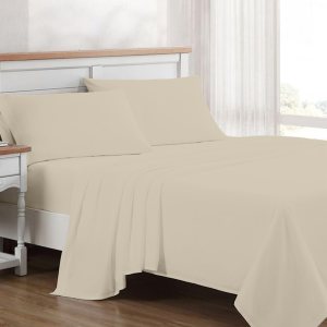 Juego de sábanas de 4 piezas de 1000 hilos, tamaño matrimonial, 100% algodón egipcio, suave y lujoso, se adapta a colchones de hasta 18 pulgadas Juego de sábanas de 4 piezas de 1000 hilos, tamaño matrimonial, 100% algodón egipcio, suave y lujoso, se adapta a colchones de hasta 18 pulgadas