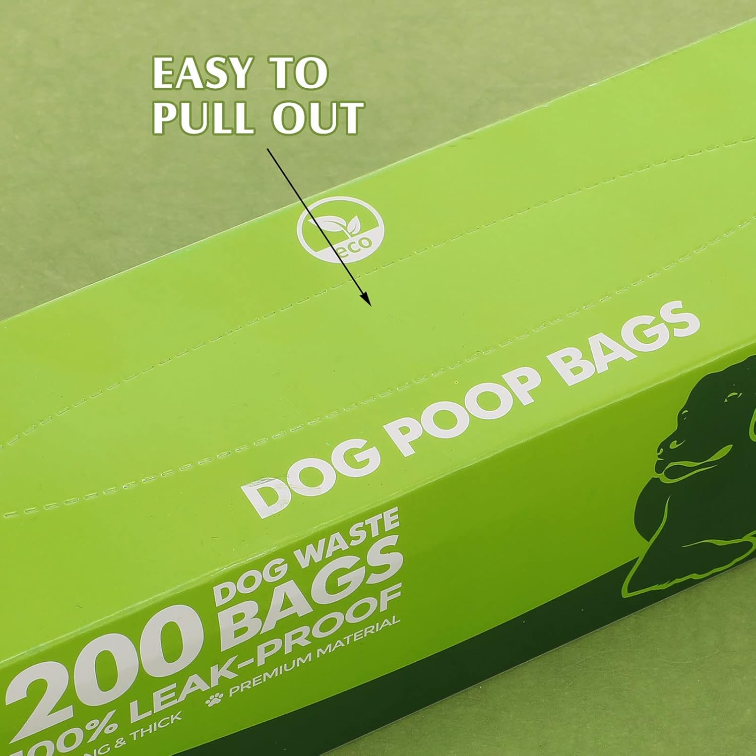 Sherr 20 rollos en caja, 4000 unidades, bolsas para excrementos de perro, a prueba de fugas, bolsas universales para desechos de mascotas, bolsas
