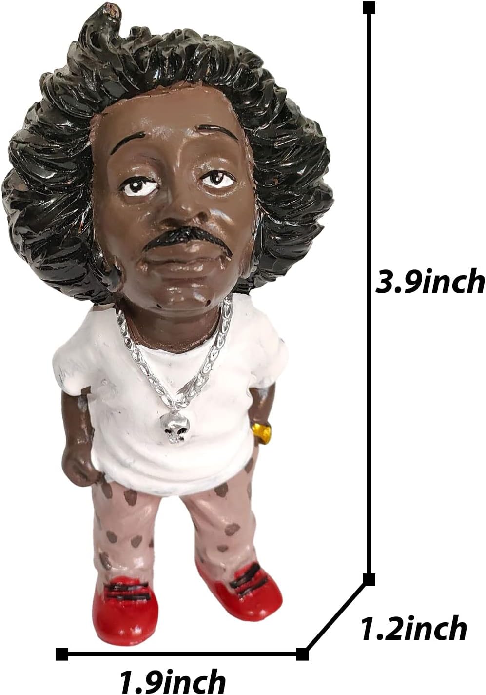 Adornos de resina conmemorativos de hip hop, esculturas de resina peculiares e interesantes de estrella de música de rap, adornos de resina