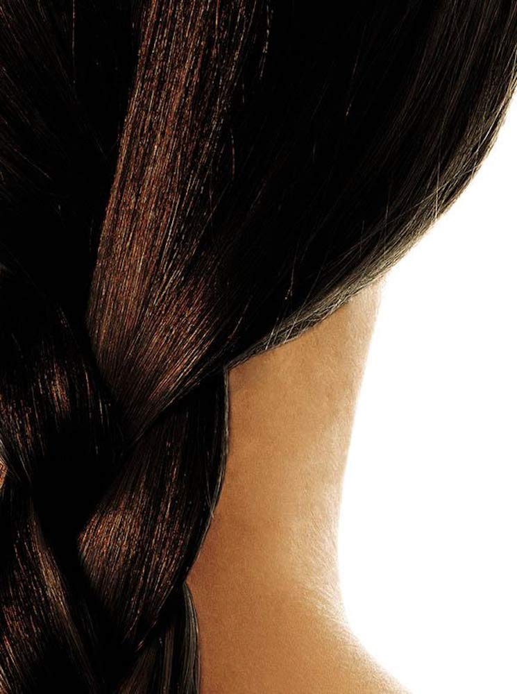 khadi BLACK – Tinte natural para el cabello, tinte para el cabello a base de plantas para un cabello cálido expresivo, negro cálido a negro cuervo