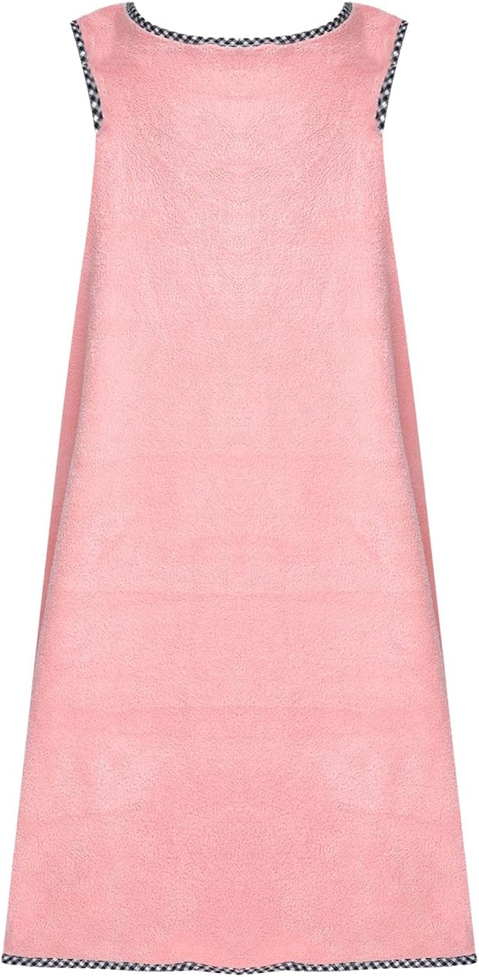 Albornoz de algodón para niños y niñas, toalla de baño de spa, toalla de baño, paño de rizo, bowknot para bañarse, cubrir el cuerpo