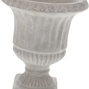 ADOCARN Jarrón de trompeta para exteriores, 1 unidad, retro, suculenta, exhibición, cemento, simple, antiguo, jarrón hidropónico, plantas, botella ADOCARN Jarrón de trompeta para exteriores, 1 unidad, retro, suculenta, exhibición, cemento, simple, antiguo, jarrón hidropónico, plantas, botella