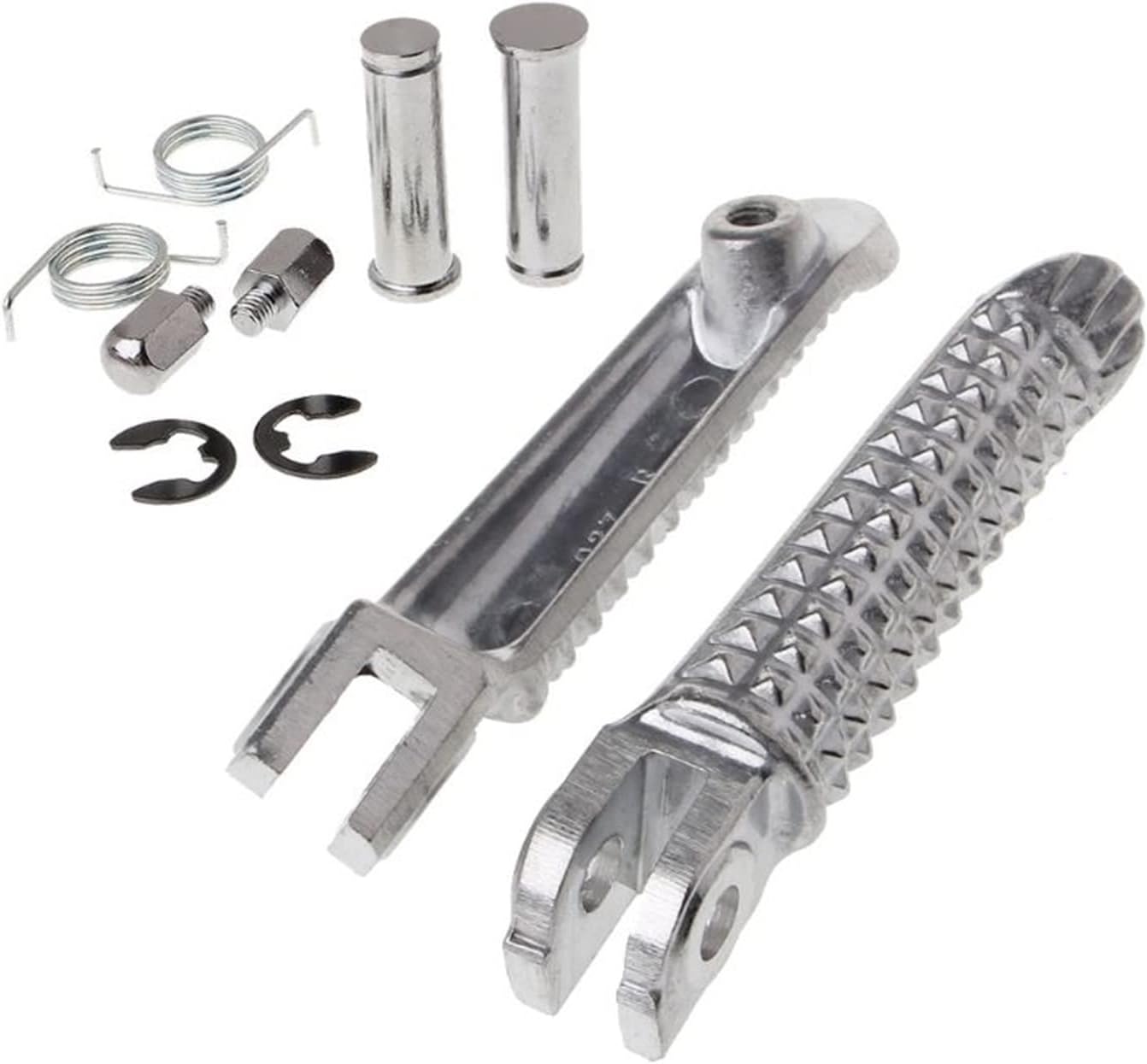 Foot Pegs Pedals Motorcycle Footrests for Yamaha for YZF R1 R6 R6S 1998-2012 2003-2008 2004 2005 2006 2007 Motorcycle Aluminum Front Footrests