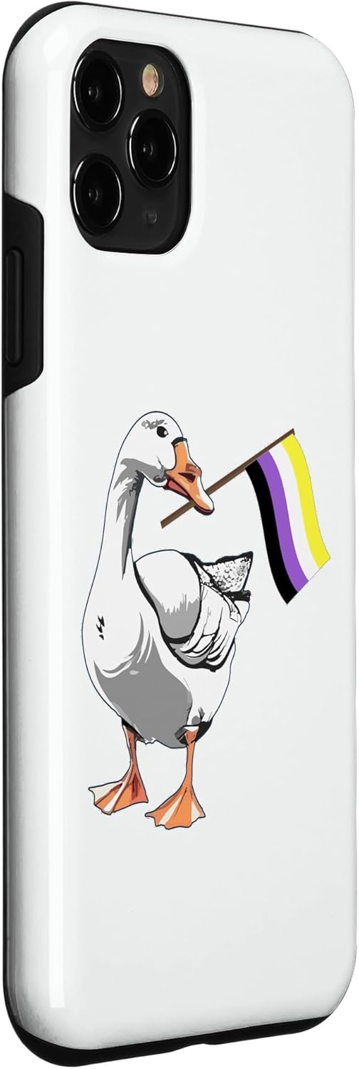 iPhone 11 Pro Nonbinary Goose Bi Pride Flag Bi Pride Parade Flag LGBTQ Case