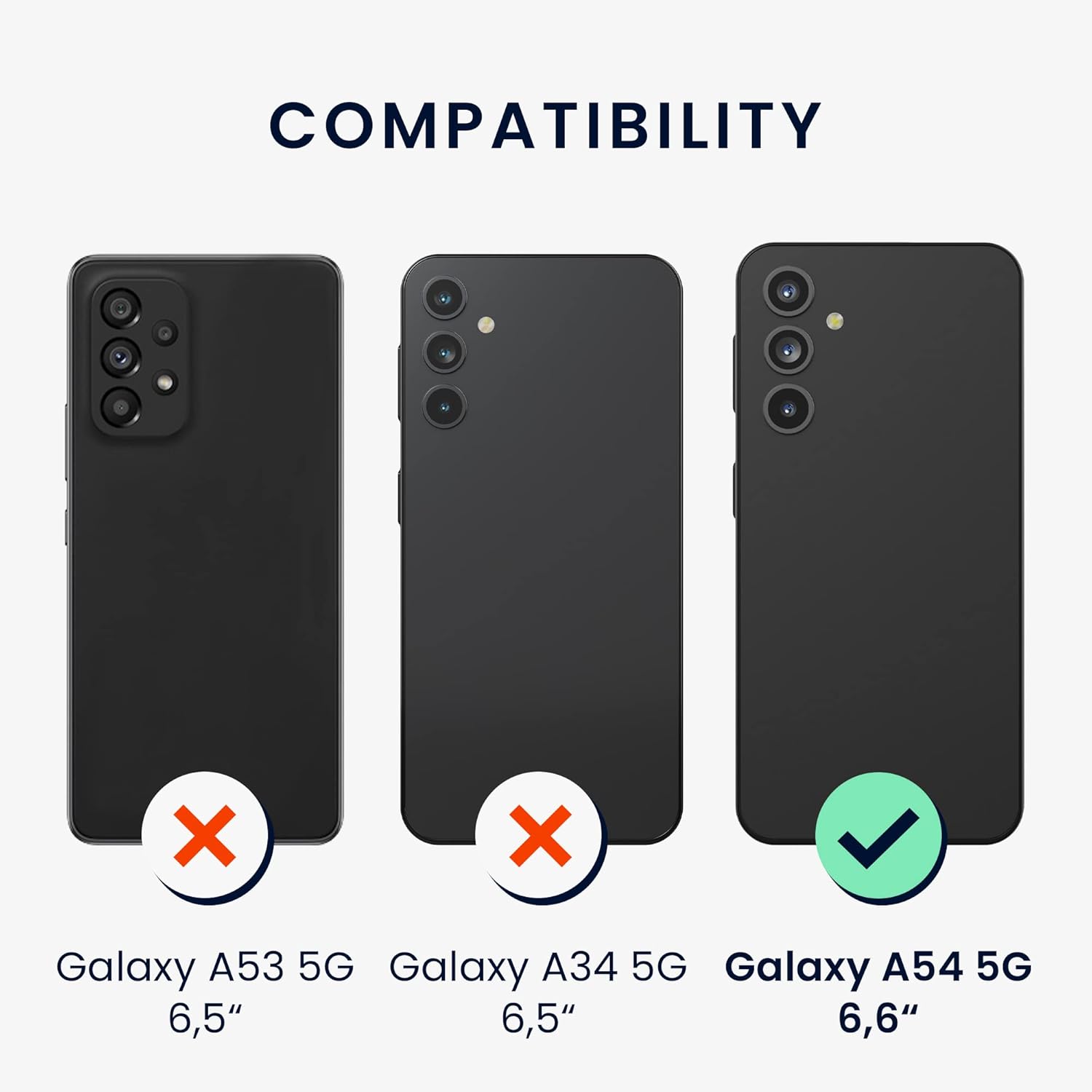 kwmobile Funda compatible con Samsung Galaxy A54 5G – Funda delgada de silicona TPU – Acabado suave al tacto – Rojo ruibarbo