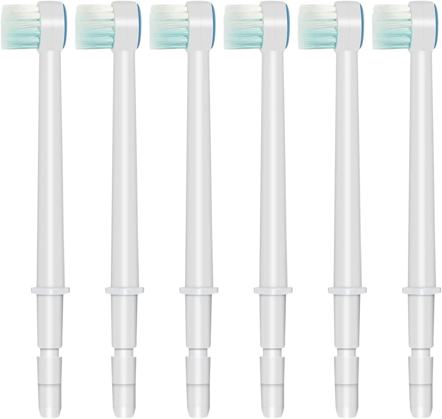Puntas de repuesto para Waterpik Aquarius Water Flosser Waterpik Cabezales de repuesto para cepillos de dientes e irrigadores orales (6 puntas de