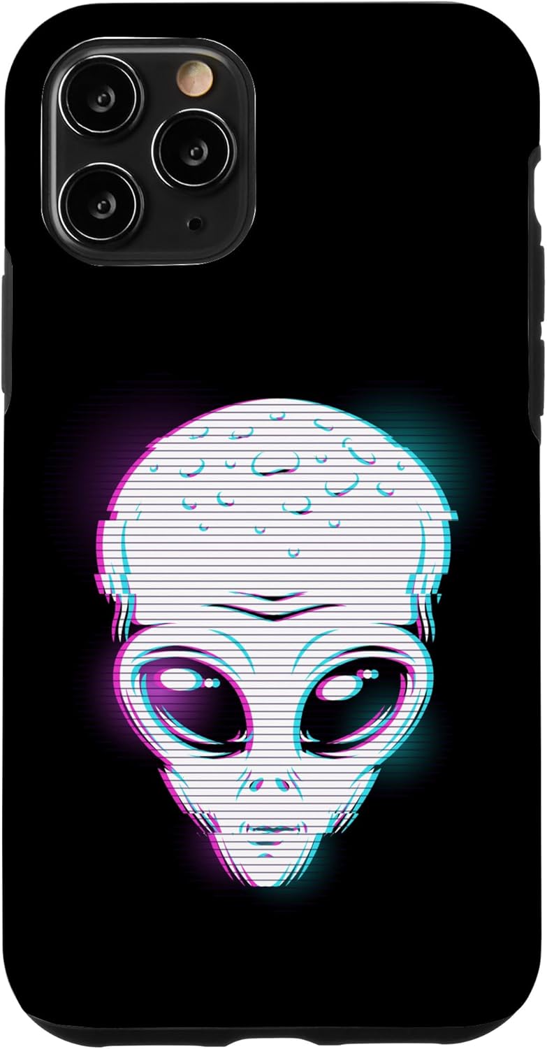 Funda de regalo 3D para iPhone 11 Pro Alien Head