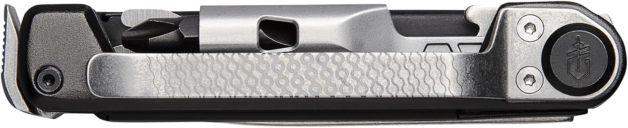Gerber Gear Armbar Trade – Multiherramienta 8 en 1 – Hoja de borde liso de 2.5 pulgadas, barra de palanca, martillo – Equipo y equipo EDC – Onyx