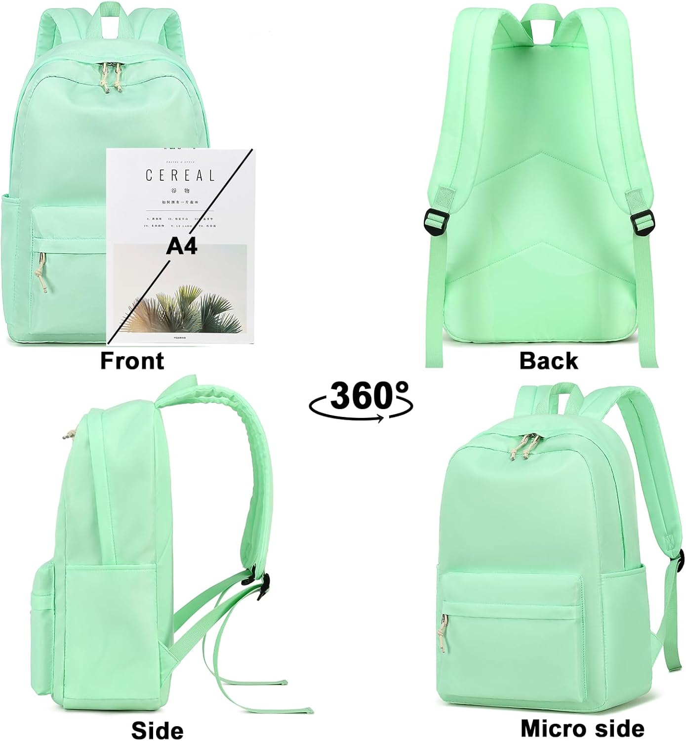 Mochila escolar para adolescentes, niñas, mujeres, mochila para laptop, mochila universitaria, escuela secundaria, viajes, trabajo, viajeros,