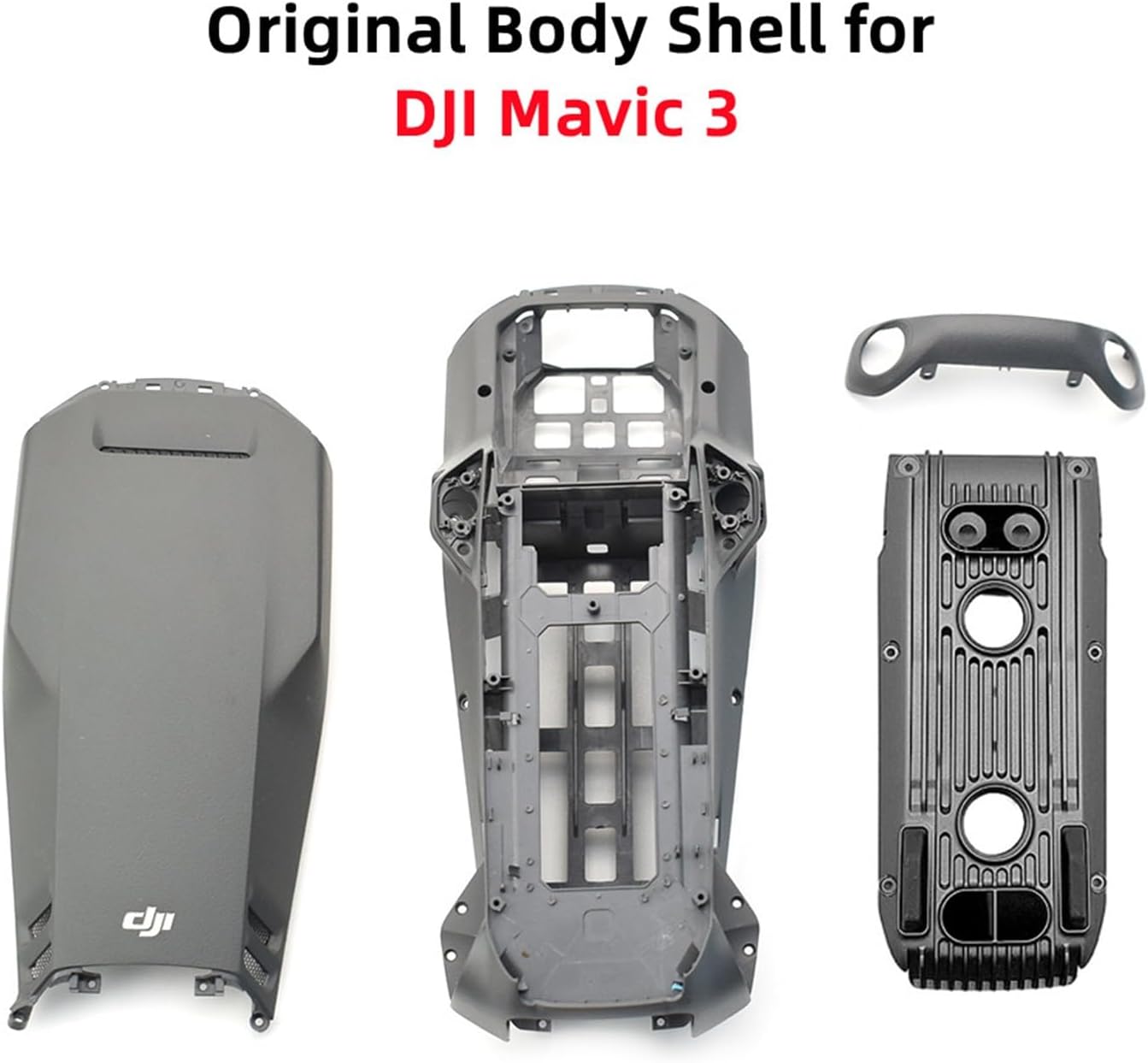 SeiZed Body Shell Upper Bottom Front Cover Middle Frame for D-JI Mavic 3 Drone Repair Parts (Color  Body Shell 1 Set)