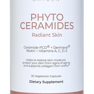 Phytoceramides Radiant Skin with Ceramides & Dermaval – Restaura la humedad de la piel, apoya la producción de colágeno, con biotina y vitaminas A, Phytoceramides Radiant Skin with Ceramides & Dermaval – Restaura la humedad de la piel, apoya la producción de colágeno, con biotina y vitaminas A,