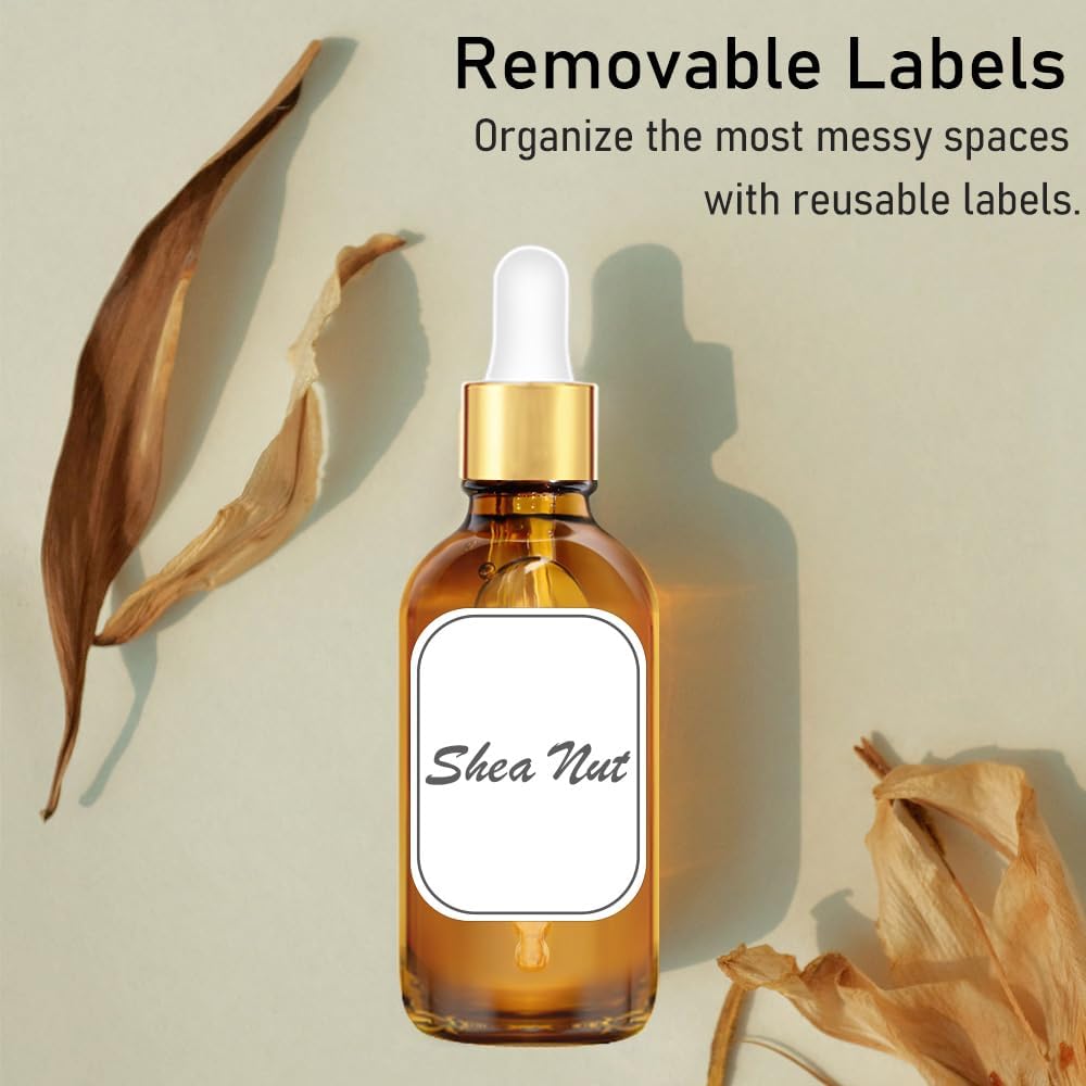 Botella cuentagotas de 2 onzas, botellas de cristal ámbar con tapa superior dorada para aceites esenciales, paquete de 24 botellas de tintura con
