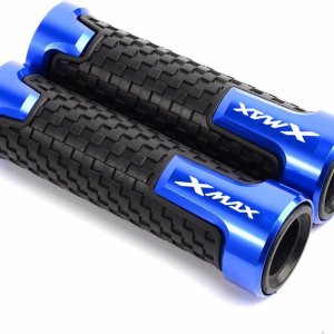 Motorcycle Handlebar with Logo Xmax Motorcycle Handle Grip Ends Handlebar Grips for Yamaha Xmax300 X-max 300 2017 2018 2019 2020 Motorbike Handlebar Motorcycle Handlebar with Logo Xmax Motorcycle Handle Grip Ends Handlebar Grips for Yamaha Xmax300 X-max 300 2017 2018 2019 2020 Motorbike Handlebar