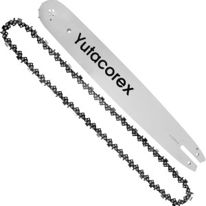 Barra guía de motosierra de 18 pulgadas y combo de cadena, accesorios de repuesto para Stihl MS230, MS 230C, MS241 C-M, MS250, MS250C, MS250 C-BE, Barra guía de motosierra de 18 pulgadas y combo de cadena, accesorios de repuesto para Stihl MS230, MS 230C, MS241 C-M, MS250, MS250C, MS250 C-BE,