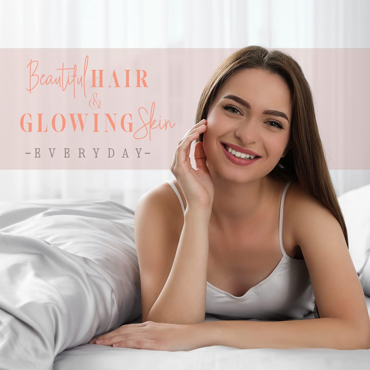 Elegant Comfort Lujoso juego de sábanas de satén sedoso de 4 piezas, agradable para la piel y el cabello, resistente a las arrugas, la decoloración