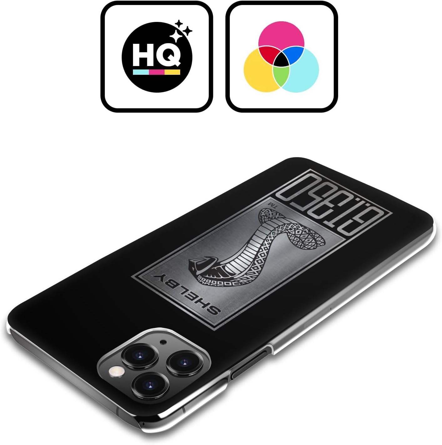 Head Case Designs Officially Licensed Shelby GT350 Car Graphics Hard Back Case Compatible with Apple iPhone XiPhone Xs