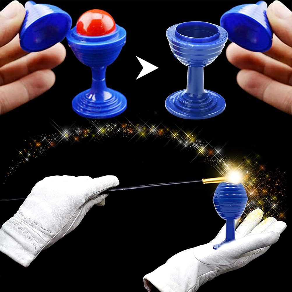 Juego de 24 trucos de magia increíbles para niños, juego mágico de Navidad, juego mágico para niños, incluye bola mágica, juego mágico para niños