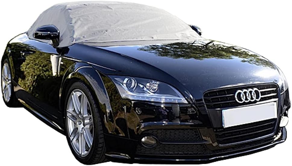 Protector de techo blando compatible para Audi TT Mk2, gris