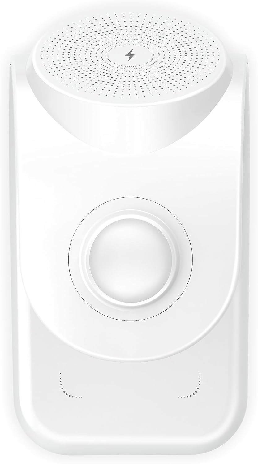 MMOBIEL Estación de carga inalámbrica compatible con iPhone, Apple Watch y AirPods, soporte de cargador inalámbrico 3 en 1 de 15 W, base de carga
