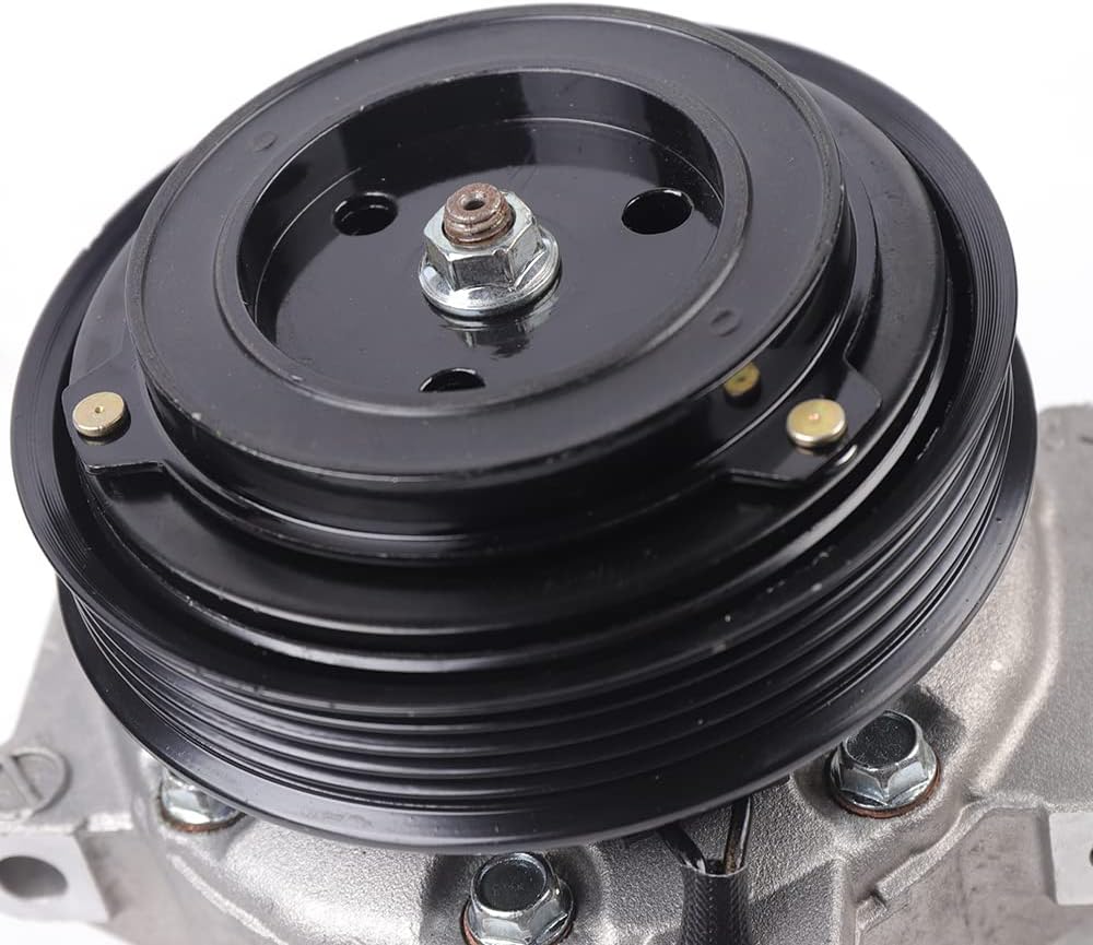 KinHall Compresor de aire acondicionado con embrague para Saturn Ion 4 puertas 2.2L 2.4L 2005-2007 AC AC Compresor y embrague AC Aire acondicionado