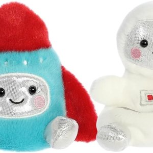 Aurora Adorable Palm Pals Juego de dos  Cosmo Astronaut y Mars Rocket Ship  Diversión de tamaño de bolsillo! Aurora Adorable Palm Pals Juego de dos  Cosmo Astronaut y Mars Rocket Ship  Diversión de tamaño de bolsillo!