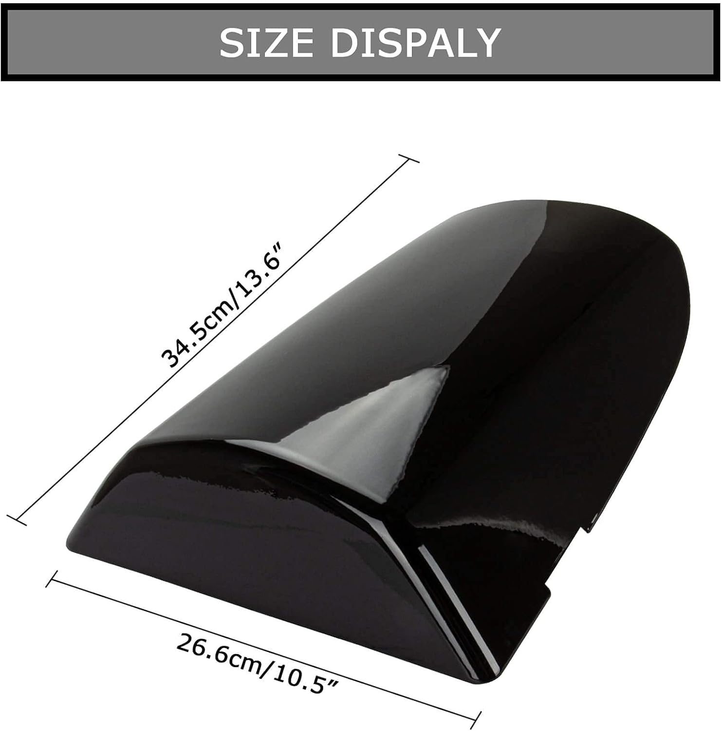 PSLER Cubierta trasera de carenado para asiento de pasajero trasero de motocicleta para Suzuki GSXR600 GSXR750 K1 2001-2003 y para GSXR1000 K2