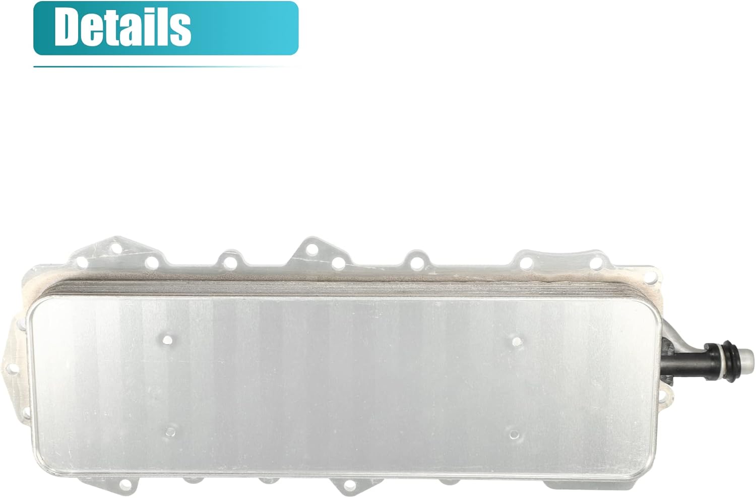 X AUTOHAUX Asamblea de carcasa del refrigerador de aceite del motor de coche para Land Rover Discovery LR4 para Range Rover LR010754