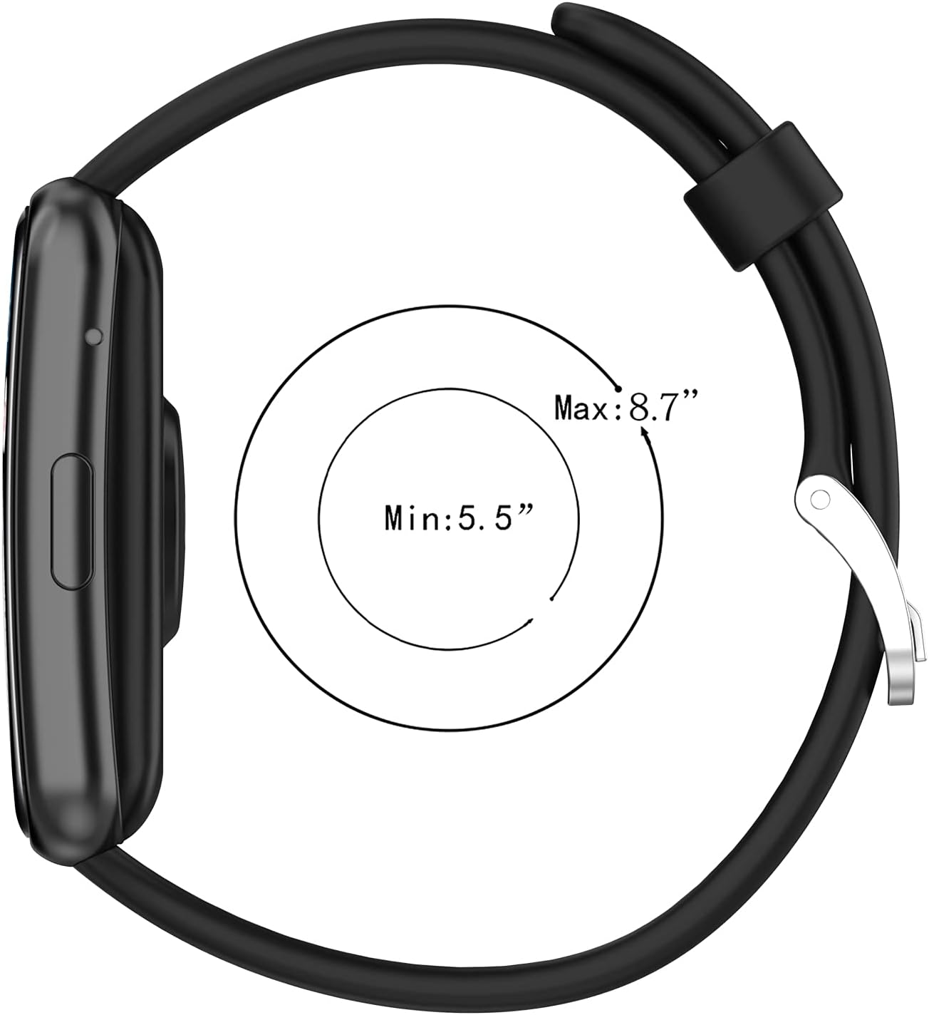 Chofit Correa deportiva de repuesto compatible con Huawei Watch Fit Special Edition para mujeres y hombres, pulseras de silicona transpirable,